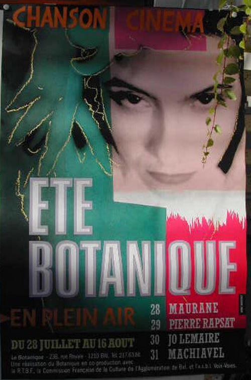ÉTÉ Botanique - 80x120 cm - AFFICHE / POSTER