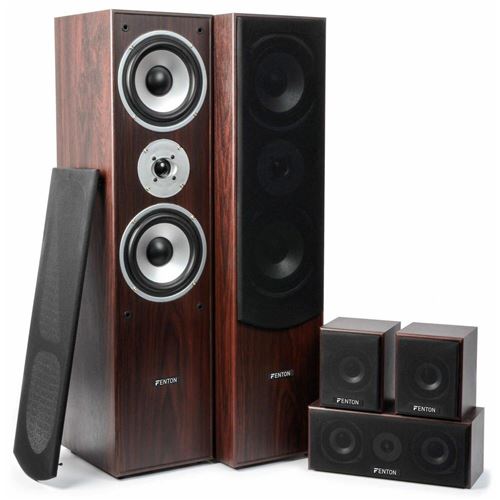 Fenton 5.0 Syst&egrave;me de Home-cin&eacute;ma noisetier 335W RMS Fenton