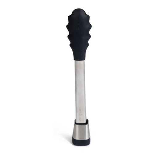 Mastrad - Pince De Cuisine Express - Acier Et Silicone - Noir
