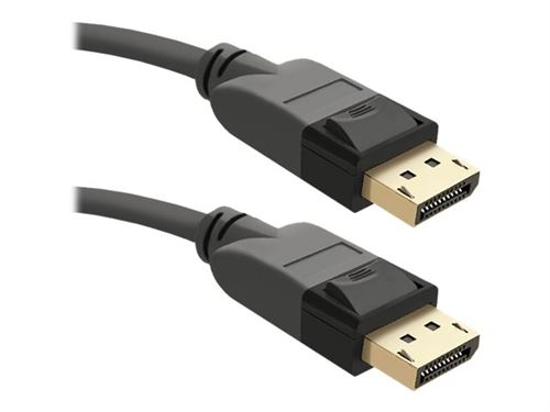 Qoltec - Câble DisplayPort - DisplayPort (M) pour DisplayPort (M) - DisplayPort 1.3 - 3 m
