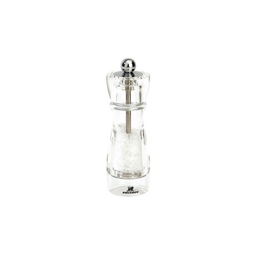 Peugeot - Moulin à sel manuel transparent 16 cm