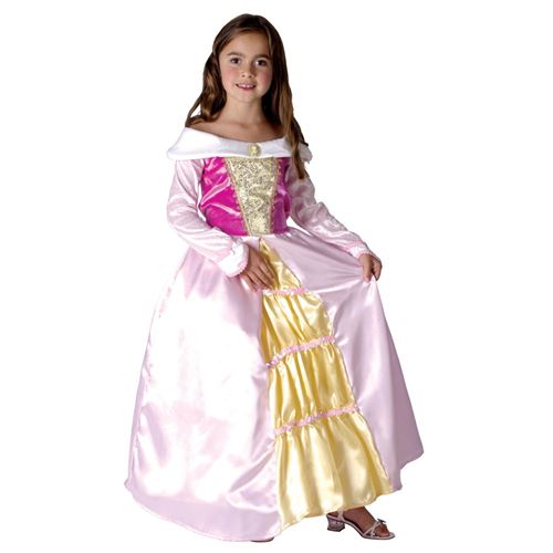 Costume sleeping princesse rire et confetti rose taille 9 à 11 ans