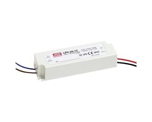Driver led mean well lpv-20-5 5 v dc 3 a bloc dalimentation à encastrer