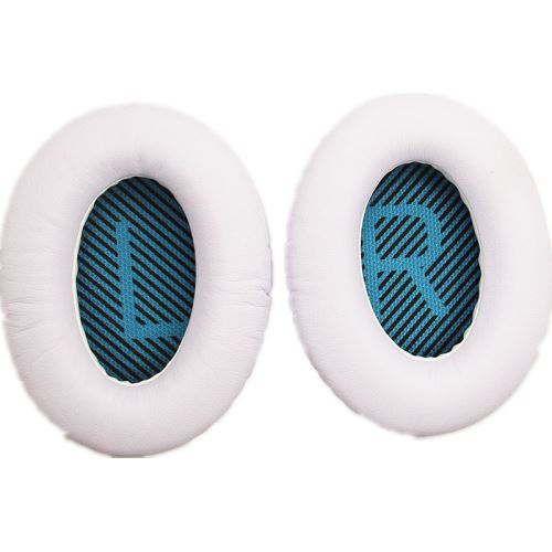 10 paires Bose QuietComfort QC25 Remplacement oreille Coussin Kit - Blanc&Bleu - Oreillettes casque