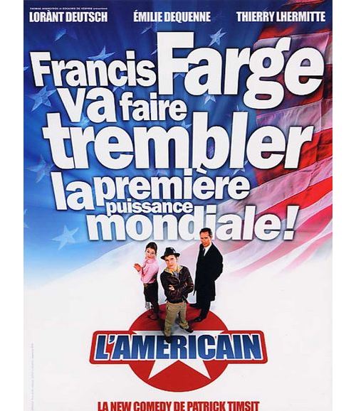 L'Americain AFFICHE CINEMA ORIGINALE
