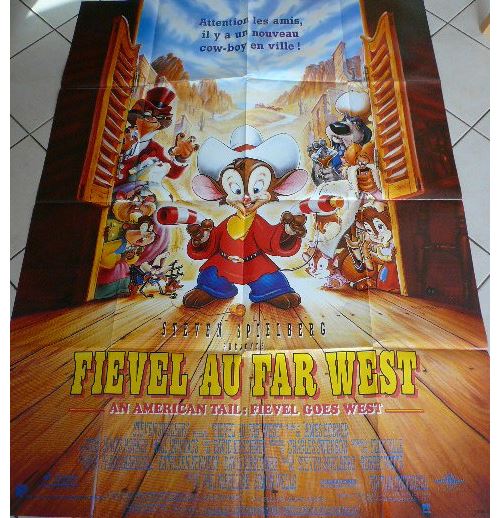 Fievel Au Far West AFFICHE CINEMA ORIGINALE