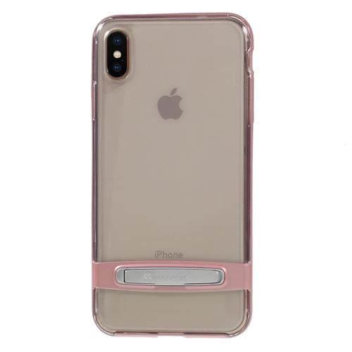 Coque en TPU combo or rose pour votre Apple iPhone XS Max 6.5 pouces