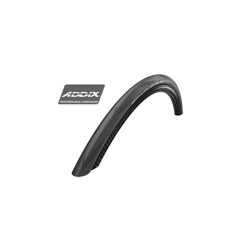 Pneu route 700x23 tr schwalbe one noir raceguard addix (25-622)