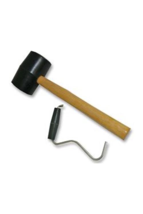 HIGHLANDER Maillet en caoutchouc et Extracteur