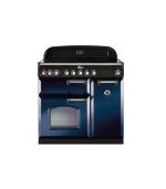 Piano de cuisson vitrocéramique falcon cdl90ecrb/c-eu bleu roi chrome