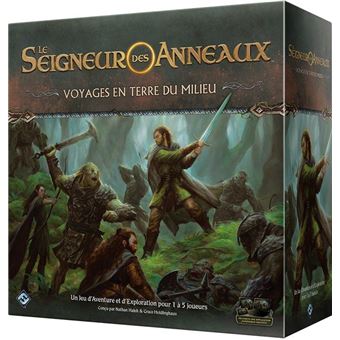 Jeu de stratégie Asmodee Le Seigneur des Anneaux Voyages en Terre du Milieu