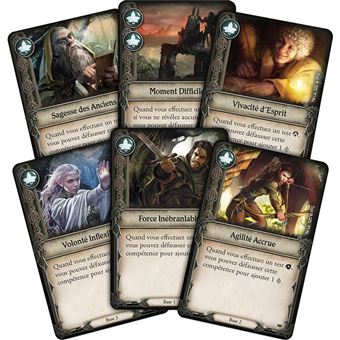 Jeu de stratégie Asmodee Le Seigneur des Anneaux Voyages en Terre du Milieu