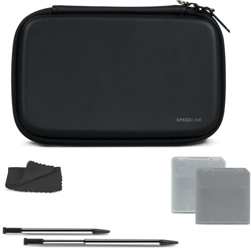 Speedlink 7-IN-1 STARTER KIT - for NEW 3DS, Noir