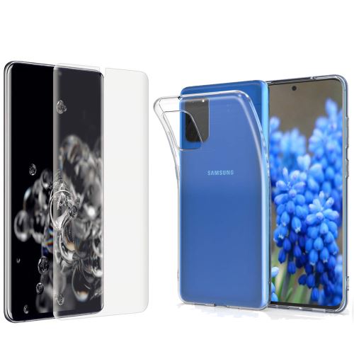 Protection intégrale 360 degres pour Samsung Galaxy S20 : Coque Transparente ET Protection écran