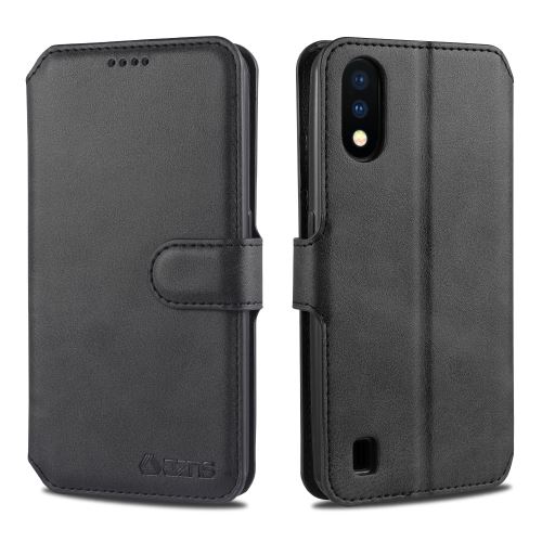 Etui en PU noir pour Samsung Galaxy A01