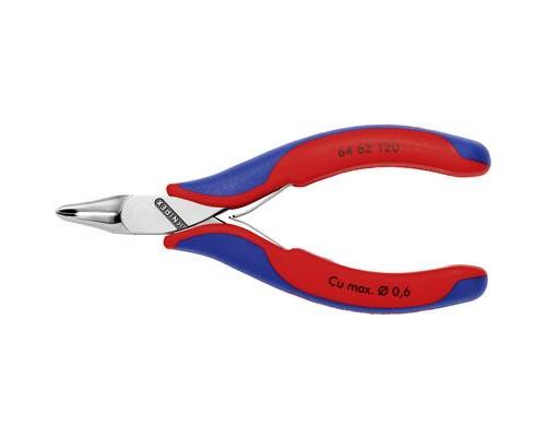 KNIPEX 64 62 120 Elektronik-Vornschneider mit Mehrkomponenten-Hüllen 120 mm