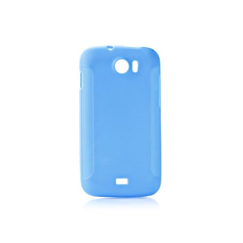 Coque TPU bleue matte pour Wiko Cink King