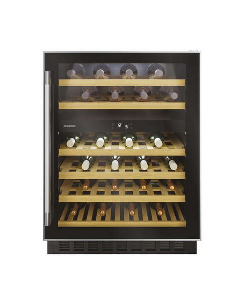 Rosières Rwcb60N - Cave À Vin - Encastré - Intégrable - Niche - Largeur : 60 Cm - Profondeur : 58.5 Cm - Hauteur : 81.8 Cm - 134 Litres - Classe G