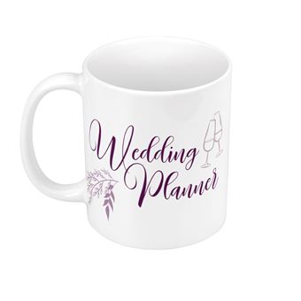 Fabulous Mug céramique Wedding Planner Calligraphie - 1