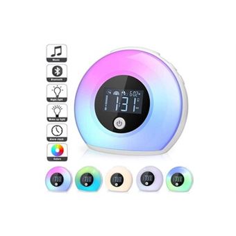 VTech KidiMagic Galaxy Light Rose - Radio Réveil Enfant 9 En 1 Avec Projection Aurores Boréales