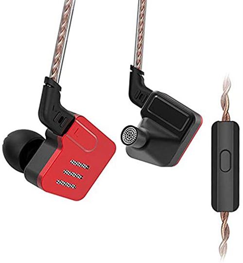 Écouteurs Intra-Auriculaires Filaires KZ BA10 Noir