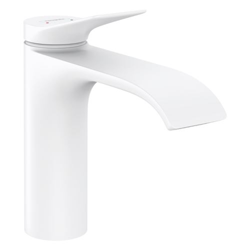 HANSGROHE Mitigeur de lavabo 110 avec tirette et vidage blanc mat
