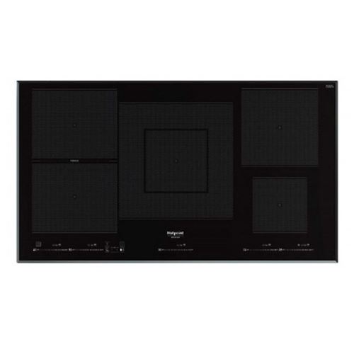 Non Communiqué Noir Table De Cuisson À Induction Hotpoint Ht1090ba 10800W