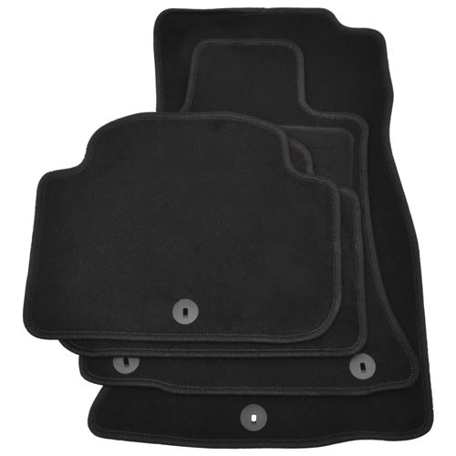 vidaXL Ensemble de tapis d'auto 4 pcs pour Kia Stinger (CK)