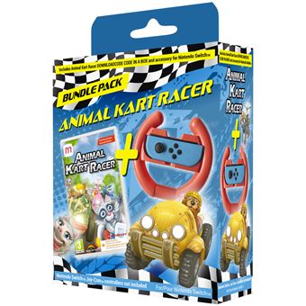 Animal Kart Racer Bundle Pack CIAB + Volant SWITCH