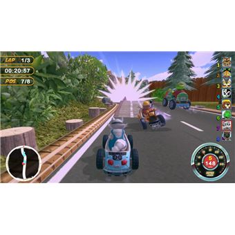 Animal Kart Racer Bundle Pack CIAB + Volant SWITCH