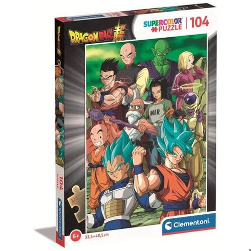 Non Communiqué Multicolore Puzzle 104 Pièces Dragon Ball