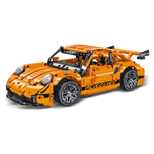 Blocs de construction MORK 023024 GT RACING Orange 1268 pièces