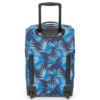 Sac de voyage cabine a roulettes 42L double compartiment Eastpak Tranverz S TSA 51cm Imprime palmier bleu Sac de voyage Achat prix fnac