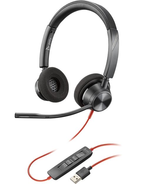 HP Poly Poly Blackwire 3320 USB-A Headset