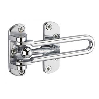 Entrebâilleur de porte acier gris, THIRARD - 1