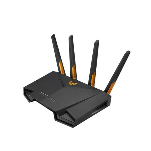 Routeur sans fil WiFi Bi-bande Asus TUF Gaming AX3000 V2 Noir et jaune