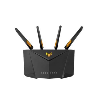 Routeur sans fil WiFi Bi-bande Asus TUF Gaming AX3000 V2 Noir et jaune