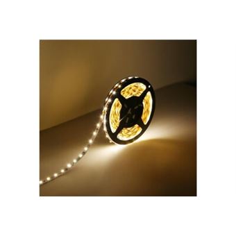 Bande LED 5M 3528 SMD 300 LEDs - Couleurs Blanc Froid / Chaud / Rouge / Bleu / Vert - 12V