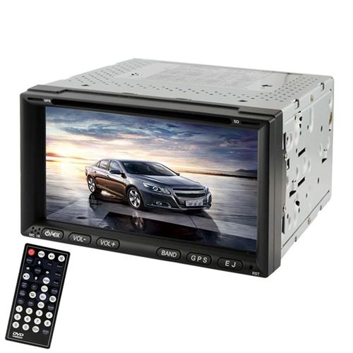 Autoradio Écran Tactile 6.95 Pouces HD MP4 DVD GPS Bluetooth USB SD Aux 50W 4CH YONIS