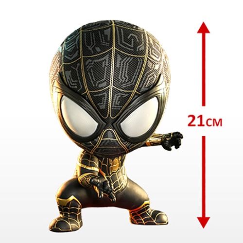 Figurine Hot Toys COSB892 - Marvel Comics - Spider Man : No Way Home - Spider Man Black and Gold Suit Version