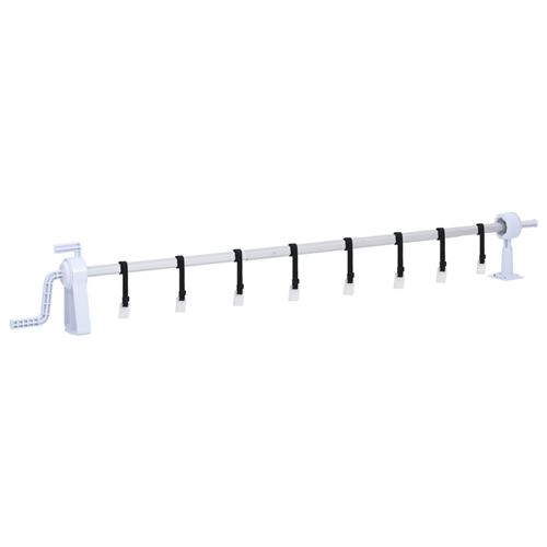 vidaXL Zwembadhoesroller met kunststof frame93179