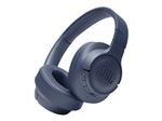 JBL TUNE 670NC - Écouteurs avec micro - sur l'oreille - Bluetooth - sans fil, filaire - Suppresseur de bruit actif - jack 3,5mm - bleu