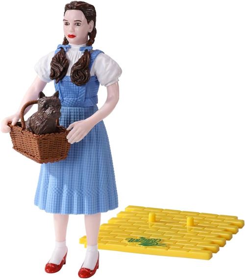 Non Communiqué Multicolore Le Magicien D'oz Figurine Dorothy (Avec Toto Dans Son Panier) 19 Cm
