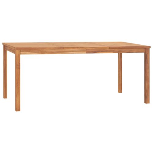 Non Communiqué Marron Table À Dîner De Jardin 180X90x77 Cm Bois De Teck Solide