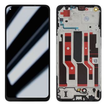 Écran LCD + Vitre Tactile Noir Pour Oppo Reno 8 Lite 5G - Kit Complet Sans Châssis - Neuf