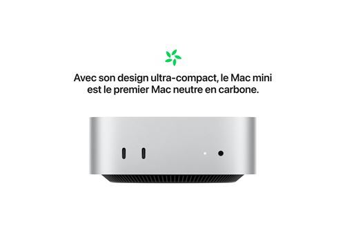 Apple Mac Mini 2024 1 To SSD 24 Go RAM Puce M4 PRO CPU 12 Cœurs GPU 16 Cœurs État correct -  reconditionné disponible sur Fnac