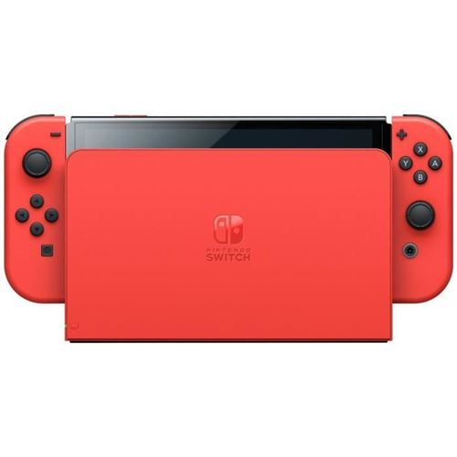 Console Nintendo Switch modèle OLED Edition Mario Rouge - Console