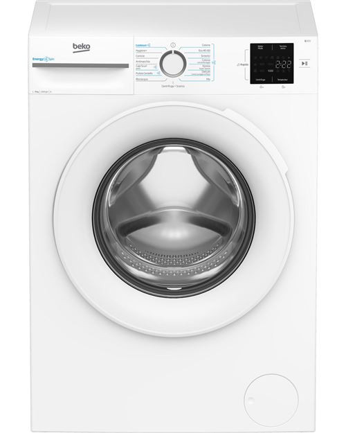 BEKO Lave Linge Charge Avant  9kg Technologie De Convertisseur Blanc 60x54.6x84.5cm