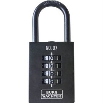 Burg Wächter Numero 97 40 SB Cadenas 40 mm avec serrure à combinaison - 1