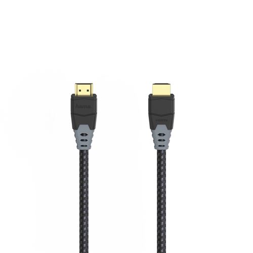 Câble HDMI haute vitesse, mâle-mâle, 8K, Ethernet, text., doré, 1,5 m